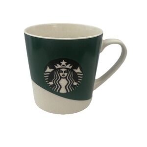 Starbucks 2019 Coffee Cup Mug Green and White with Mermaid 18 oz Fast Shipping